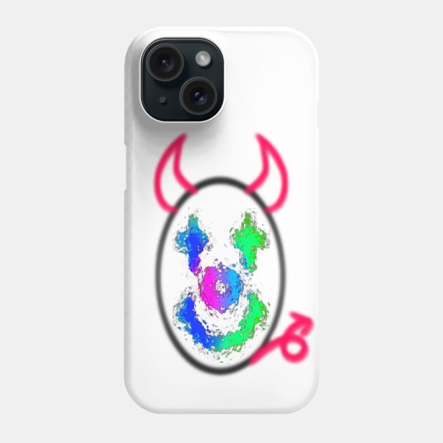 halloween clown Phone Case by Eddga