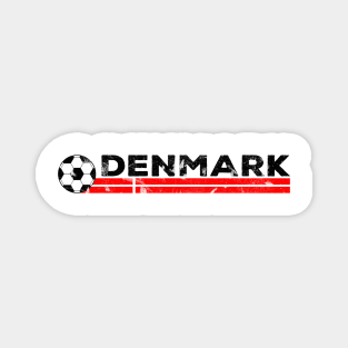 Denmark Football Fan. Denmark Soccer Design Magnet