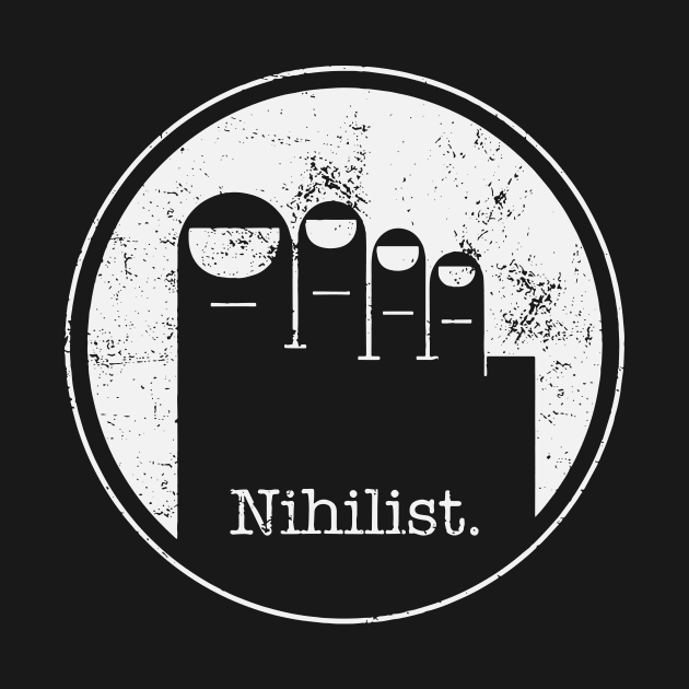 The Big Lebowski - Minimalist Nihilist White by Djokolelono