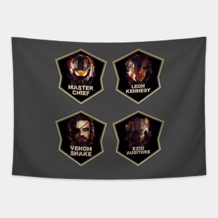 Gaming Legends [4 in 1 set] #1 Tapestry