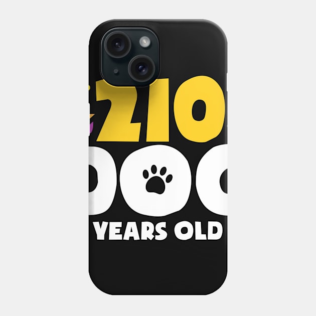 30th Birthday Gift Shirt, Funny 210 Dog Years Old Phone Case by HouldingAlastairss