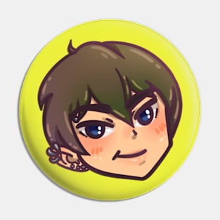 Vespiary Griff Orian Cute Chibi Smiling Pin