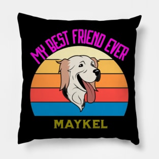 my best friend ever Pillow