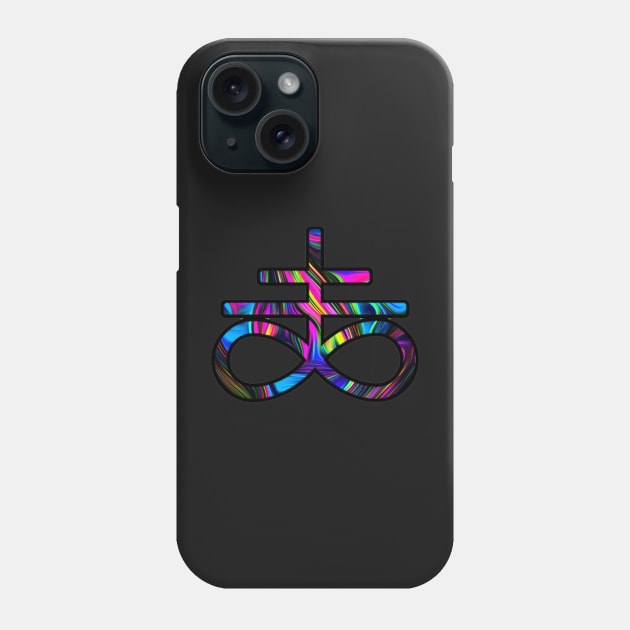 Holographic Levithan Cross Phone Case by ShoppeMorbid