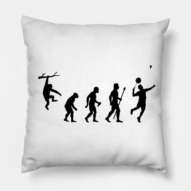 The Evolution Badminton Pillow by Bahaya Ta Podcast