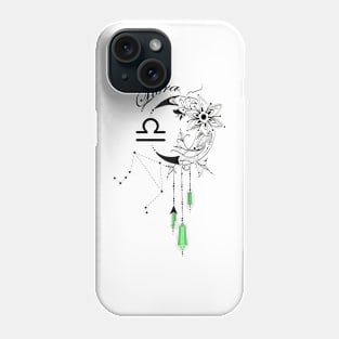 Libra Moon Stone Phone Case