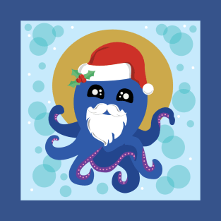 Christmas Octopus T-Shirt