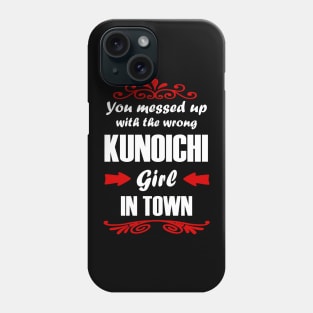 Kunoichi Girls' Ninja Birthday Gift Phone Case