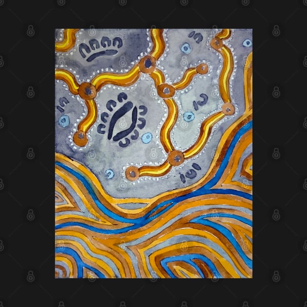 Aboriginal Art - Lines by hogartharts