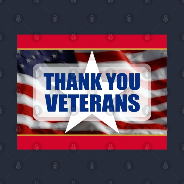 Thank You Veterans by Dale Preston Design