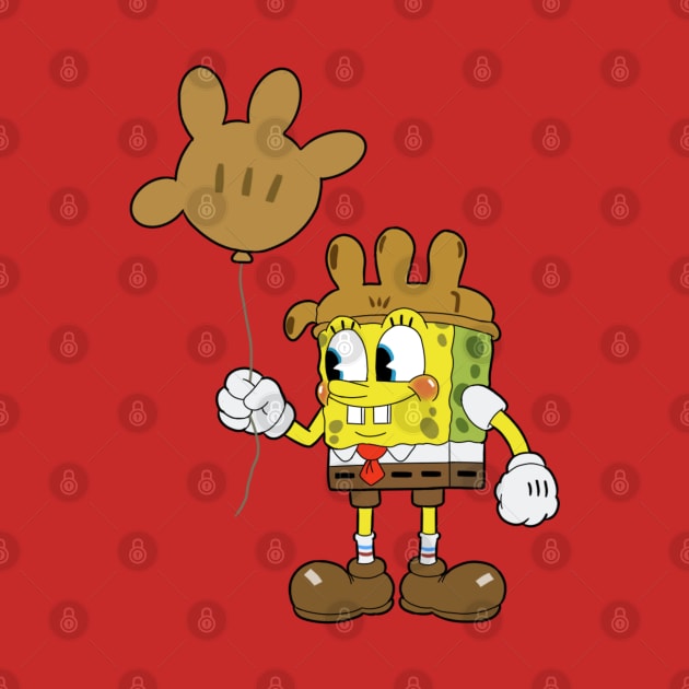 Spongebob in cuphead style by Style cuphead 