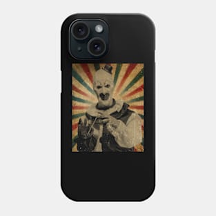 terrifier art the clown Phone Case