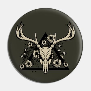 deer hunting trophy Pin