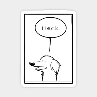 Heck. Pickles Comic Panel Magnet