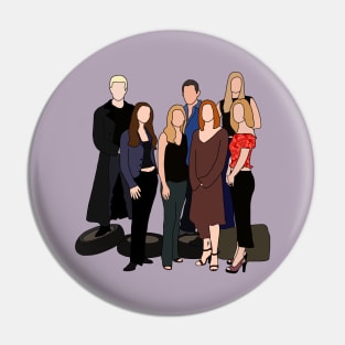 Buffy cast Pin