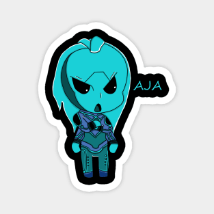 3Below Aja Chibi Magnet