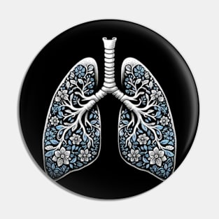 Lung Cancer Awareness Design Pin