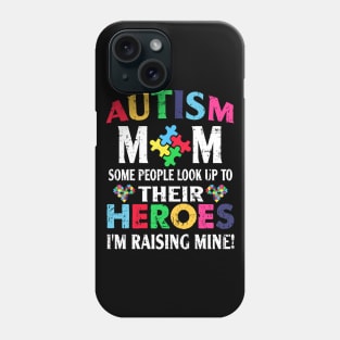 Autism T-ShirtAutism Autism Mom Shirt My Son Is Hero Autism Awareness Costume Phone Case