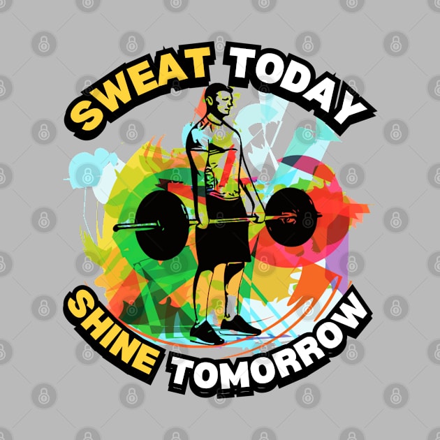 Sweat today & shine tomorrow by twitaadesign