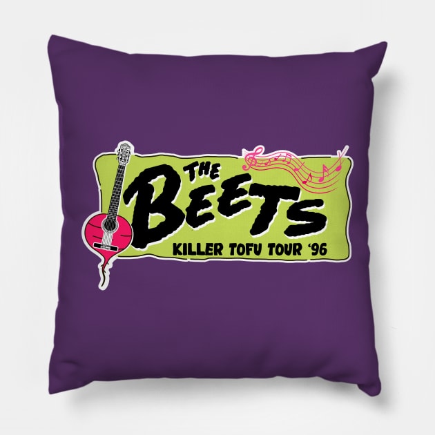 THE BEETS // Killer Tofu '96 Pillow by darklordpug