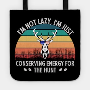 Funny deer hunting Tote