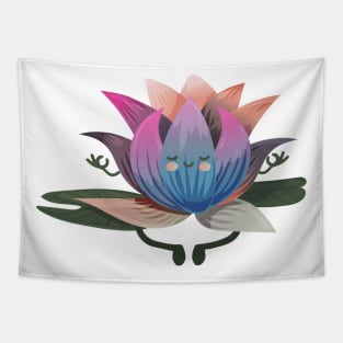 Lotus yoga flower Tapestry