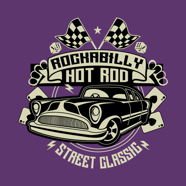 Rockability Hot Rod by lionkingdesign