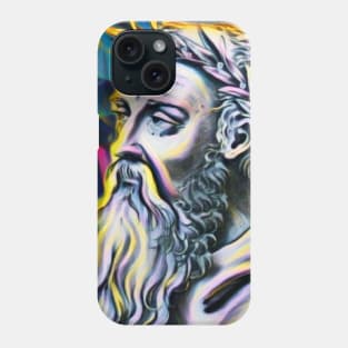 Heraclitus Portrait | Heraclitus Artwork 9 Phone Case