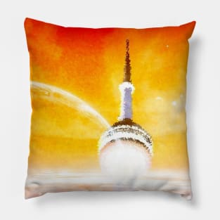 CN Tower-Toronto-Available As Art Prints-Mugs,Cases,Duvets,T Shirts,Stickers,etc Pillow