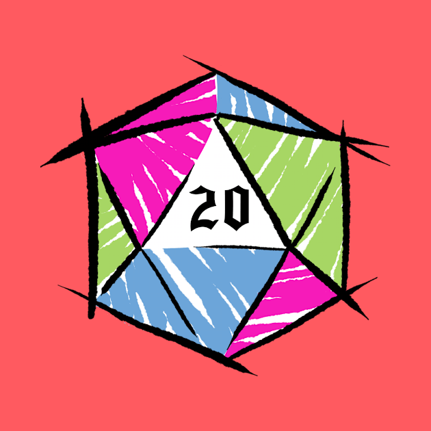 Polysexual Pride Dice by Han B