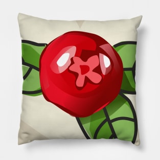 Sweet cranberry in the heart Pillow
