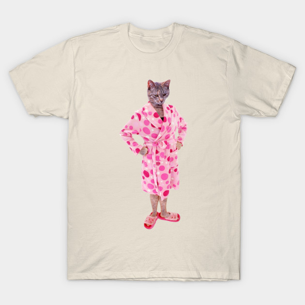 Crazy Cat Lady Robe T Shirt Teepublic