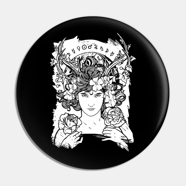 Mystic Woman Pin by EarlAdrian