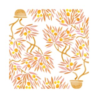 Peach Bonsai Orange T-Shirt