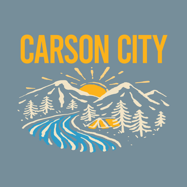 Disover Nature Landscape Carson City - Carson City - T-Shirt