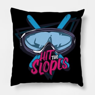 Hit The Slopes Pillow