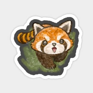 Red panda is coming Magnet