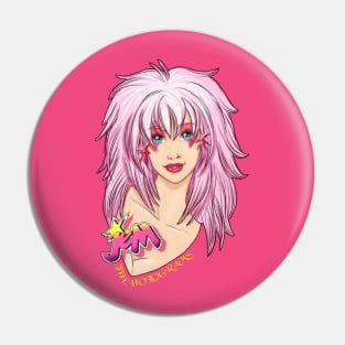 Jem and the holograms t-shirt Pin