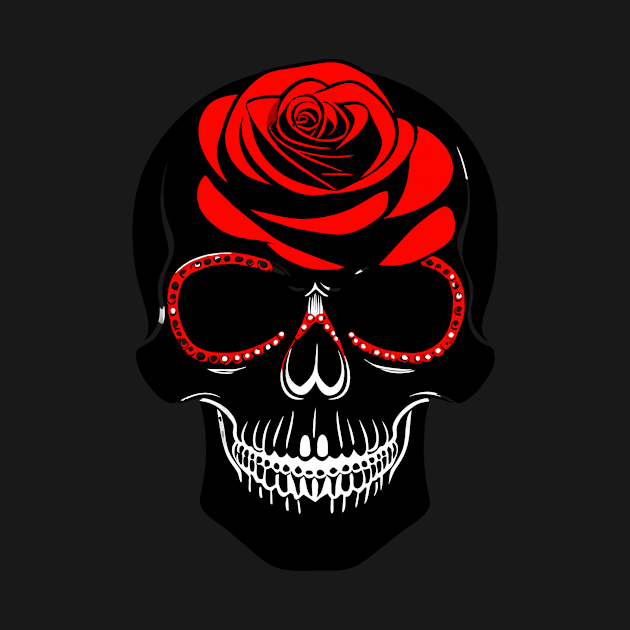 The Skull and the Rose - A Timeless Tale of Mortality and Love by kebzkan247