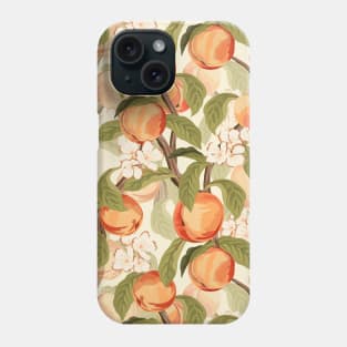 Peach Pattern Phone Case