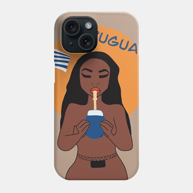 Uruguay Phone Case by Giovanna Gil Alves