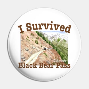 I Survived Black Bear Pass, Colorado Pin