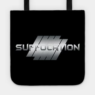 Metallic Illustration Suffocation Tote