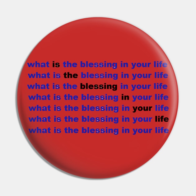 what is the blessing in your life Pin by hypnonaut