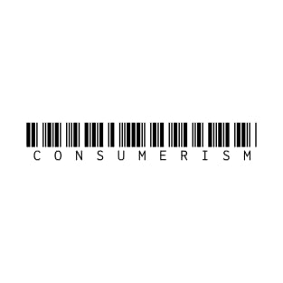 Consumerism – Black –Small Logo T-Shirt