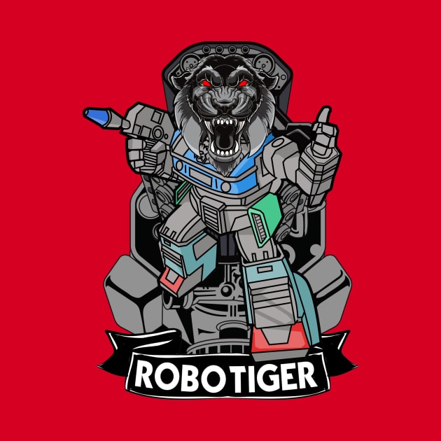 ROBOTIGER by theanomalius_merch