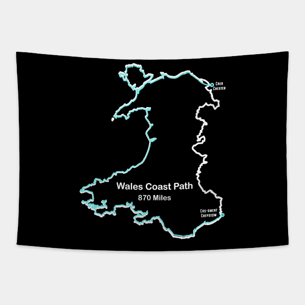 The Wales Coast Path Tapestry by numpdog