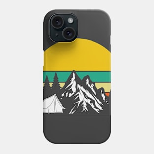 Retro Mountain Phone Case