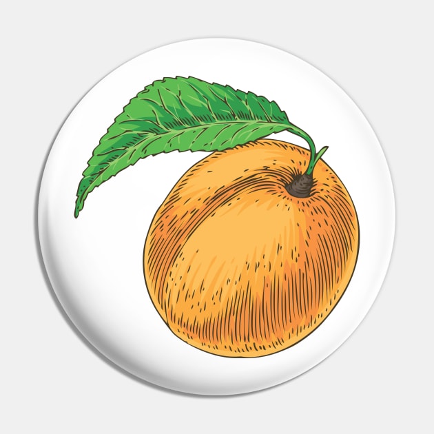 Apricot Pin by deepfuze