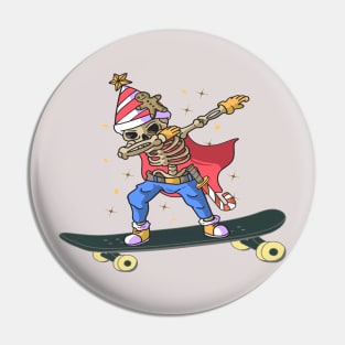 how to ride a skateboard, Skateboarding Skeletons Pin